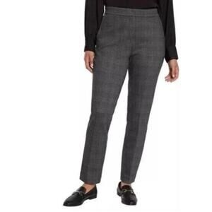 Banana Republic Womens 8 Dress Pants Charcoal Plaid  Size.8.  AU
